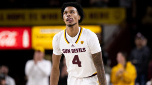 ASU's Desmond Cambridge drills half-court buzzer-beater in 1st half vs. UCLA
