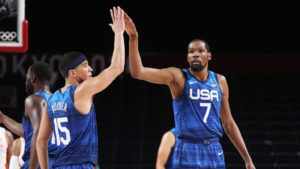 LeBron James reportedly recruiting Kevin Durant for Olympics; Devin Booker interested