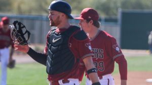 Zaven Collins, Arizona Cardinals LB and J.J. Watt's caddie