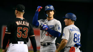 Diamondbacks unable to find answers for Dustin May, Dodgers in home-opening loss