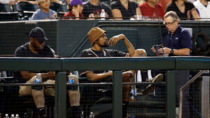 D-backs' Corbin Carroll excited to see Kevin Durant in his jersey: 'That's pretty cool'