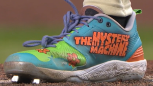 D-backs pitcher Drey Jameson wears Scooby-Doo cleats vs. Dodgers