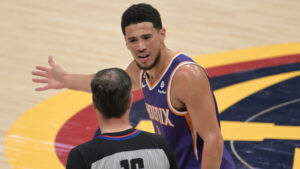 Suns face elimination, search for Devin Booker's help returns in Denver