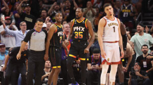 Suns' pace and space gives Nuggets 1st adversity of playoffs