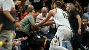 Will Nikola Jokic be suspended for pushing Mat Ishbia?
