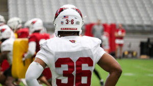 Arizona Cardinals break out new practice uniforms