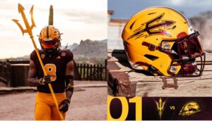 ASU football wearing traditional uniforms against Southern Utah in Week 1