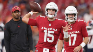 Cardinals' Clayton Tune welcomed to the NFL by Aaron Rodgers