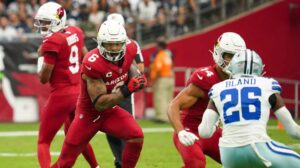 Arizona Cardinals' James Conner placed on IR, will miss at least four games