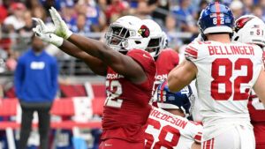 Cardinals' Victor Dimukeje seeing hard work, patience pay off in Year 3