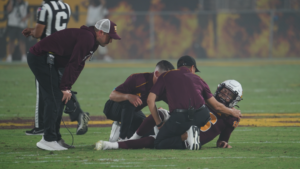 ASU's Trenton Bourguet exits in 1st quarter with injury, Drew Pyne gets nod at QB