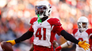 Getting his wind back: Myjai Sanders eyeing return to Cardinals pass rush