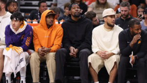 Bradley Beal out, Devin Booker in for Suns' opener vs. Warriors