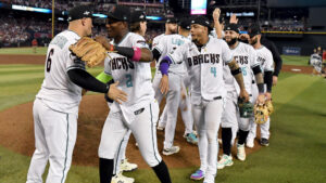 Diamondbacks outmatch 100-win Dodgers in NLDS sweep, continue perfect postseason