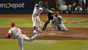 Ketel Marte, Brandon Pfaadt heroics keep Diamondbacks competitive with Phillies in NLCS