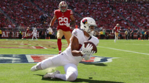 Arizona Cardinals rookie Michael Wilson has a big day in the Bay