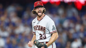 D-backs' Zac Gallen freezes Dodgers' Freddie Freeman to end 5th