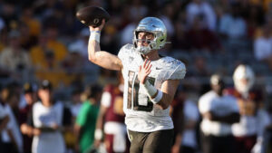 Arizona State lit up by Bo Nix and Oregon on Saturday