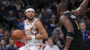 Suns keep in-season tournament hopes alive, beat Grizzlies behind Booker's 40