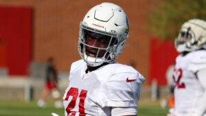 Cardinals' Garrett Williams out vs. Eagles with ankle injury