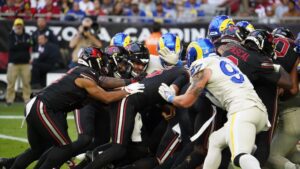 What drought? Cardinals TE Trey McBride hits century mark in win over Falcons