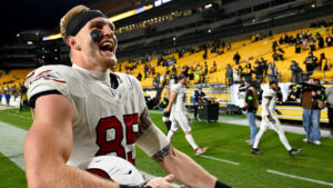 Trey McBride sets Cardinals' single season record for receptions by tight end