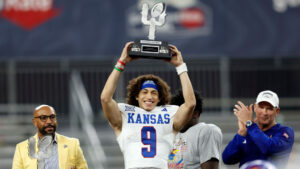 Kansas QB sets record in Guaranteed Rate Bowl victory over UNLV