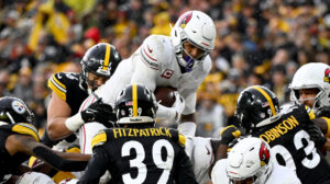 Cardinals RB James Conner wins FedEx Ground award, 'Angry Runs' scepter