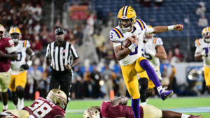 NFL Draft prospect Jayden Daniels references ASU in LSU departing message