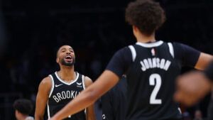 Nets' Mikal Bridges, Cam Johnson feeling love with return to face Suns