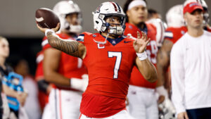 Former Arizona quarterback Jayden de Laura declares for NFL Draft