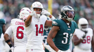 Michael Wilson happy for adversity faced in Year 1, ready to play 'positive role' in Kyler Murray's story