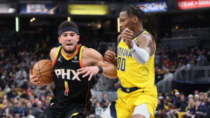 Devin Booker's 62 nullified by Suns' inability to stop Pacers in loss