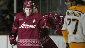 Clayton Keller scores twice to help Arizona Coyotes beat Nashville Predators