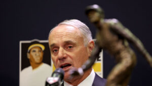 Rob Manfred says he will retire as MLB commissioner in 2029 after 14 years