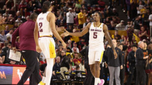 Frankie Collins, Jamiya Neal lead Arizona State to inspiring start in win over Washington State