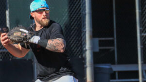 Diamondbacks C Tucker Barnhart's Opening Day started at dawn of spring training