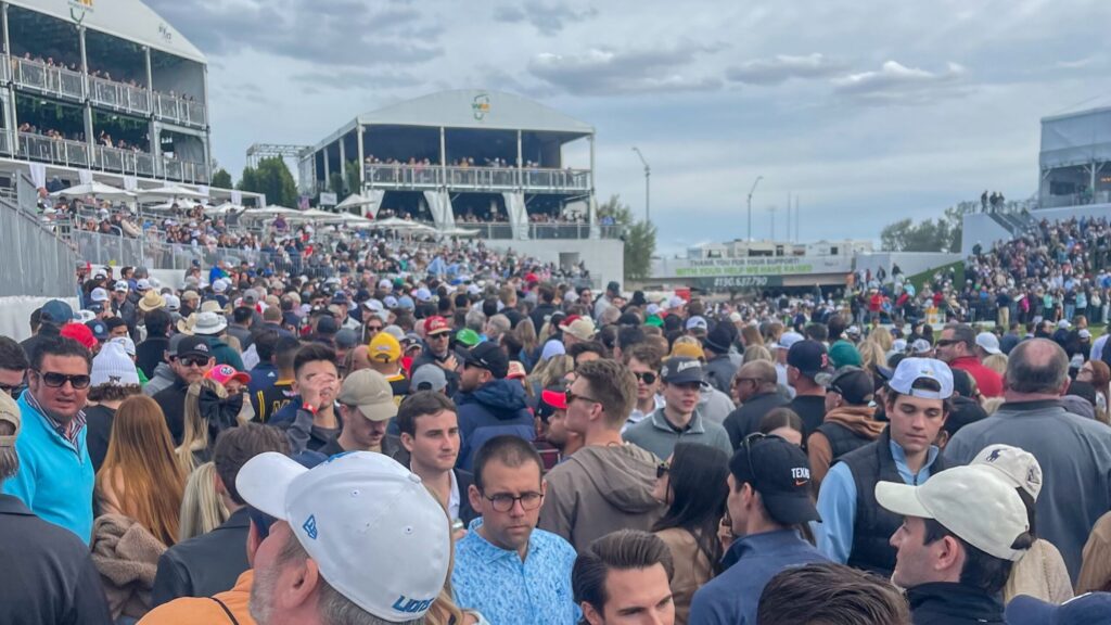 WM Phoenix Open temporarily closes entrance, limits alcohol