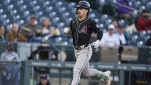 Diamondbacks' Corbin Carroll lifts 1st career leadoff home run in win over Rockies