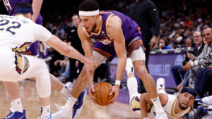 Suns rally after scuffle, Pelicans pull away late for critical win