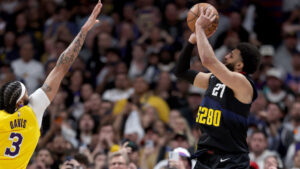 Nuggets' Jamal Murray hits buzzer beater over Lakers' Anthony Davis to take 2-0 lead