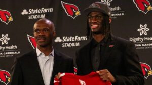 On or off the field, Marvin Harrison Sr. couldn't be prouder of his son