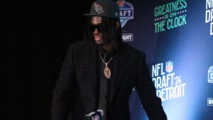 Cardinals' Marvin Harrison Jr. at NFL Draft: 'I'm gonna work as hard as I can to earn trust'