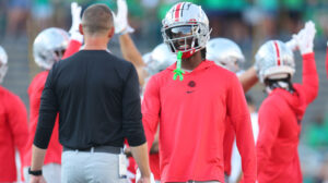 Ohio State's Brian Hartline: Marvin Harrison Jr. 'pretty boring ... lives on that Jugs machine'