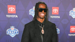 Marvin Harrison Jr. gets the Larry Fitzgerald seal of approval