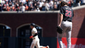 Zac Gallen gets beat up in Diamondbacks' loss to Giants