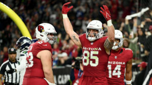 PFF ranks Arizona Cardinals' Trey McBride a top-10 NFL tight end