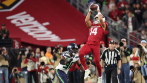 Cardinals WR Michael Wilson seeing 'night and day' change entering Year 2