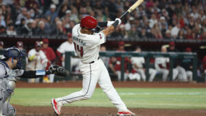 Diamondbacks' Gabriel Moreno scratched from lineup vs. Dodgers