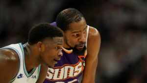 Anthony Edwards has 'butterflies' to be Kevin Durant's Olympic teammate